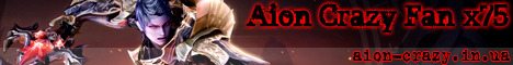 AION CRAZY - первый ФАН сервер х75 Banner