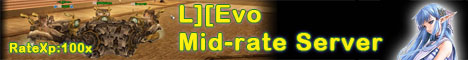 L][Evo mid-rate epilogue server 100x/100x Banner