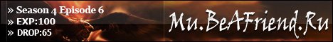 Mu Online Server Be A Friend Banner