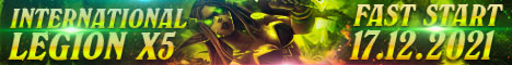 UWoW Legion x5 International Private Server Banner