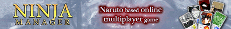 NinjaManager - Naruto online rpg Banner
