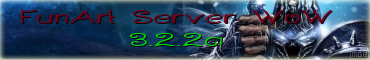 FunArt Server WoW 3.2.2a Banner