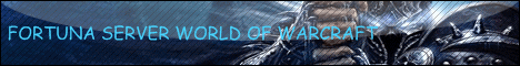 FORTUNA WOW SERVER Banner