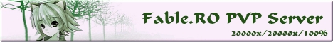 Fable.RO PVP Server Banner